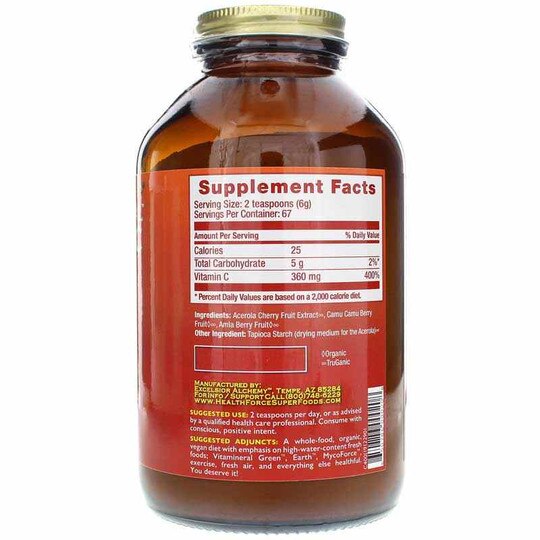 Truly Natural Vitamin C, SFN
